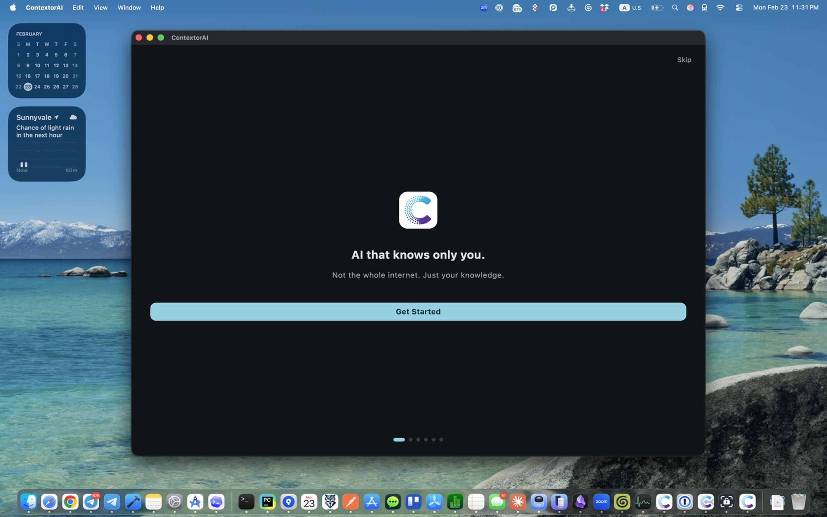 AI that knows only you